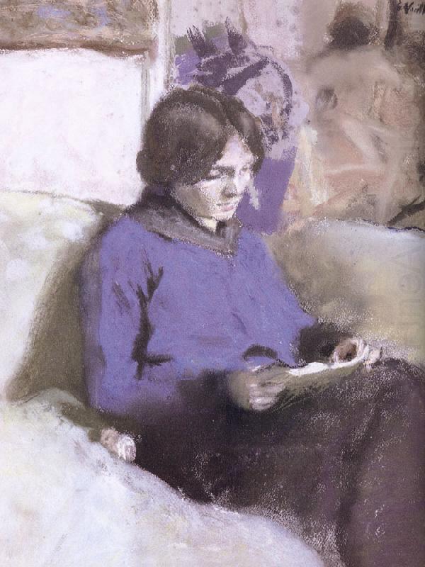 Reading, Edouard Vuillard